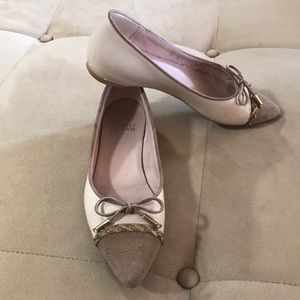 Stuart Weitzman leather Ballet Flats shoes